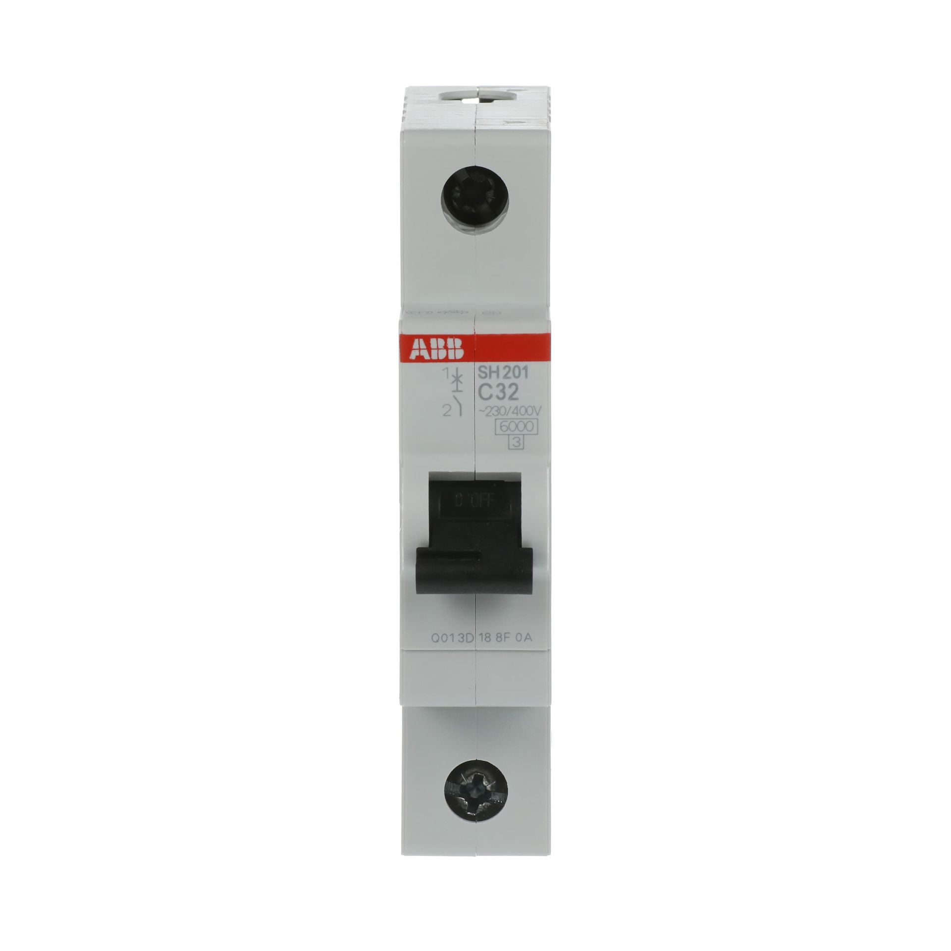 SH201-C32  1x32A C TİPİ OTOMATİK SİGORTA 6kA