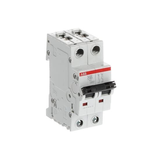 S202-C80 2x80A C TİPİ OTOMATİK SİGORTA 6kA