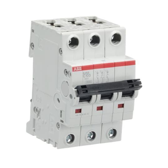 S203-C100 3x100A C TİPİ OTOMATİK SİGORTA 6kA