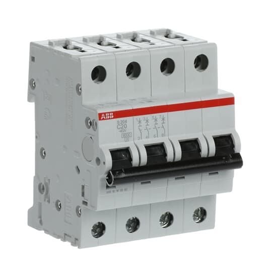 S204-C20  4x20A C TİPİ OTOMATİK SİGORTA 6kA