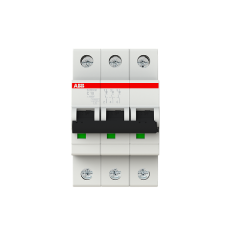 S203M-C10  3x10A C TİPİ OTOMATİK SİGORTA 10kA