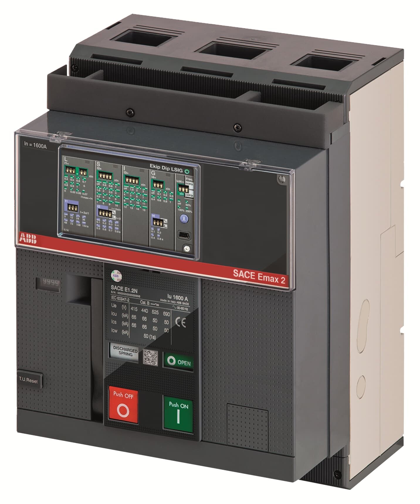 E1.2N 1000A EKİP DİP EMAX ŞALTER (3p) 66kA LI