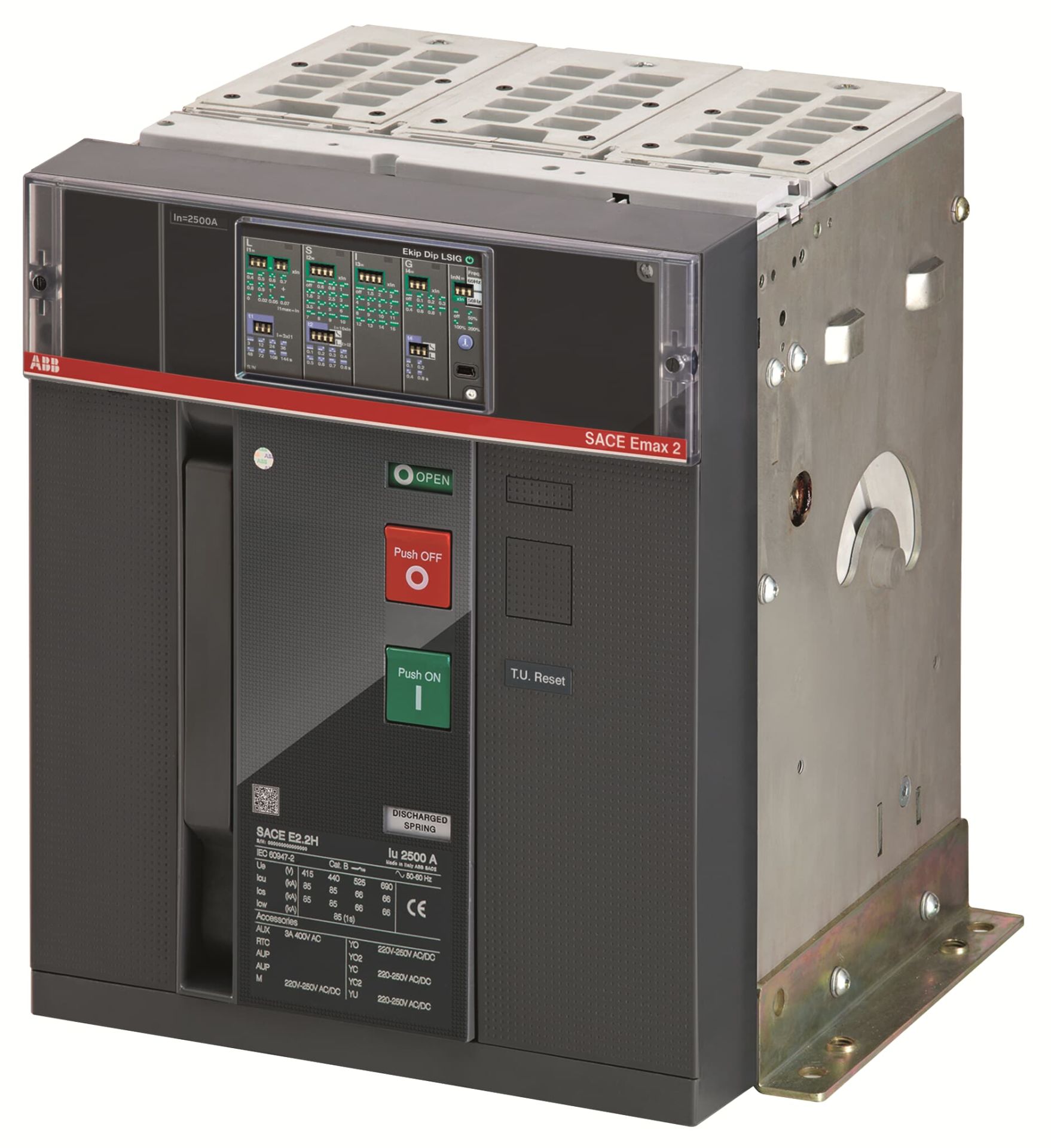 E2.2N 1250A EKİP DİP EMAX ŞALTER (3p) 66kA LI