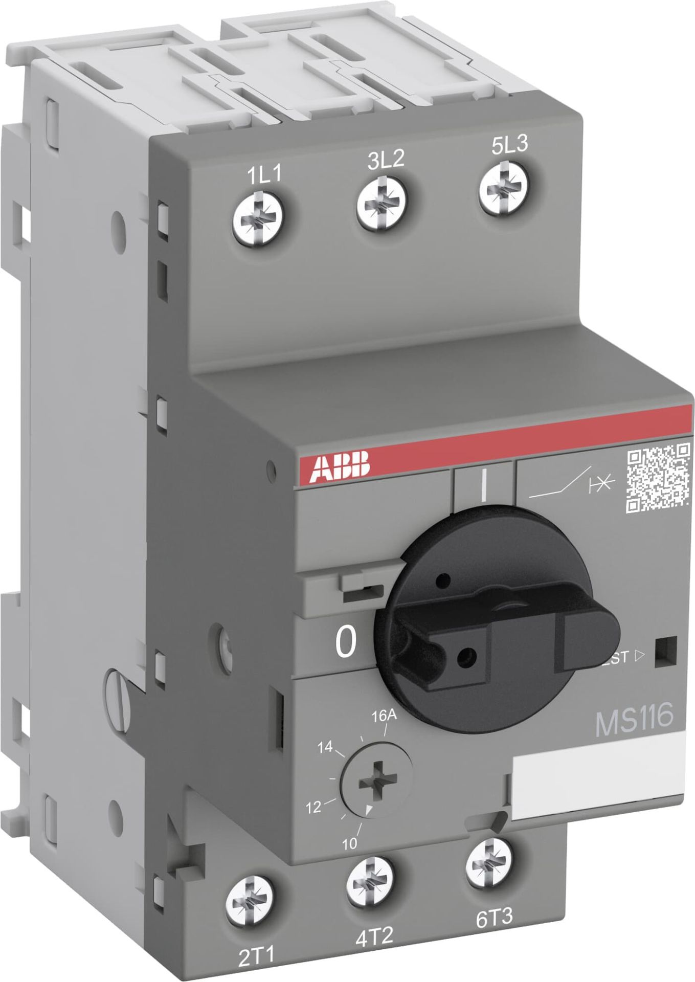 MS116-6.3  MOTOR KORUMA ŞALTERİ  4-6.3A