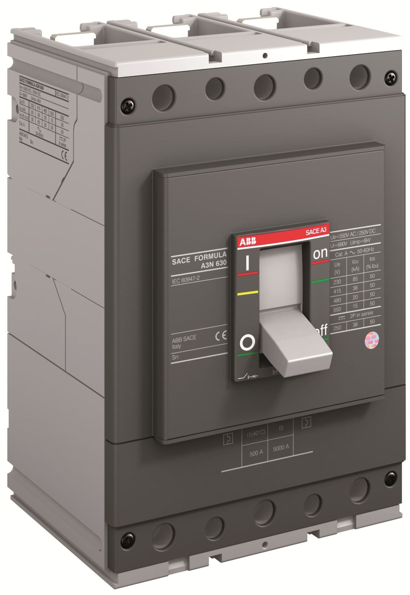 A2N  225A  SABİT TİP FORMULA ŞALTER  36kA