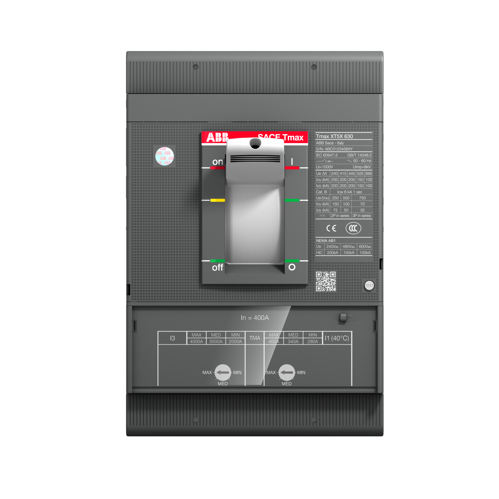 XT5N 630 TMA 630-6300 3p F F