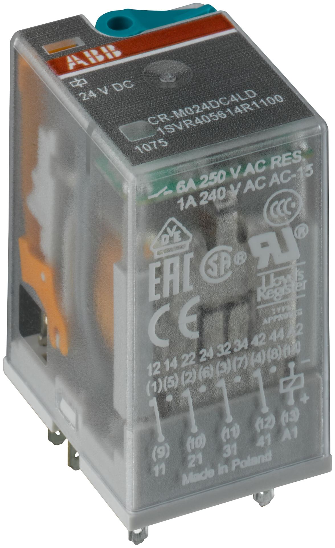 CR-M048DC3 48VDC 10A 11 PİNLİ MİNYATÜR RÖLE 3NA/NK